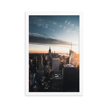 Load image into Gallery viewer, New York City Skyline - Framed poster